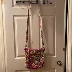 Floral cross body bag